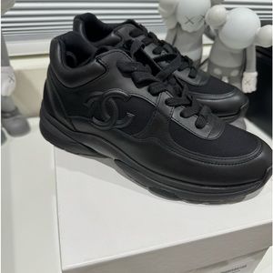 Chanel Uniform Sneakers/ runners Black brand new size 38